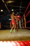 Thai boxing fight