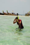 Snorkeling Railey Beach